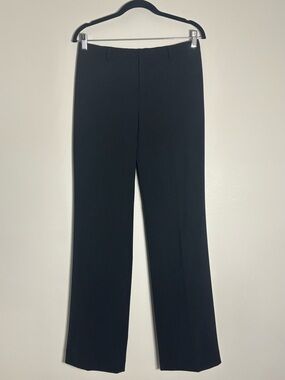 Gap Classic Fit Stretch Wool Blend Trouser Pants Black Size 6